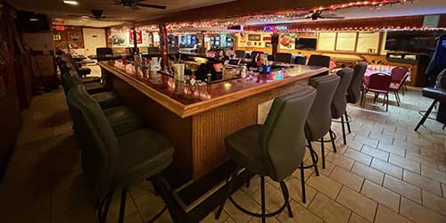American Legion Post 251 Georgia interior bar area